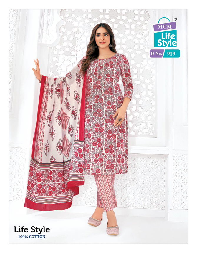 Life Style Vol 9 By Mcm Printed Cotton Readymade Suits Wholesale Price In Surat
